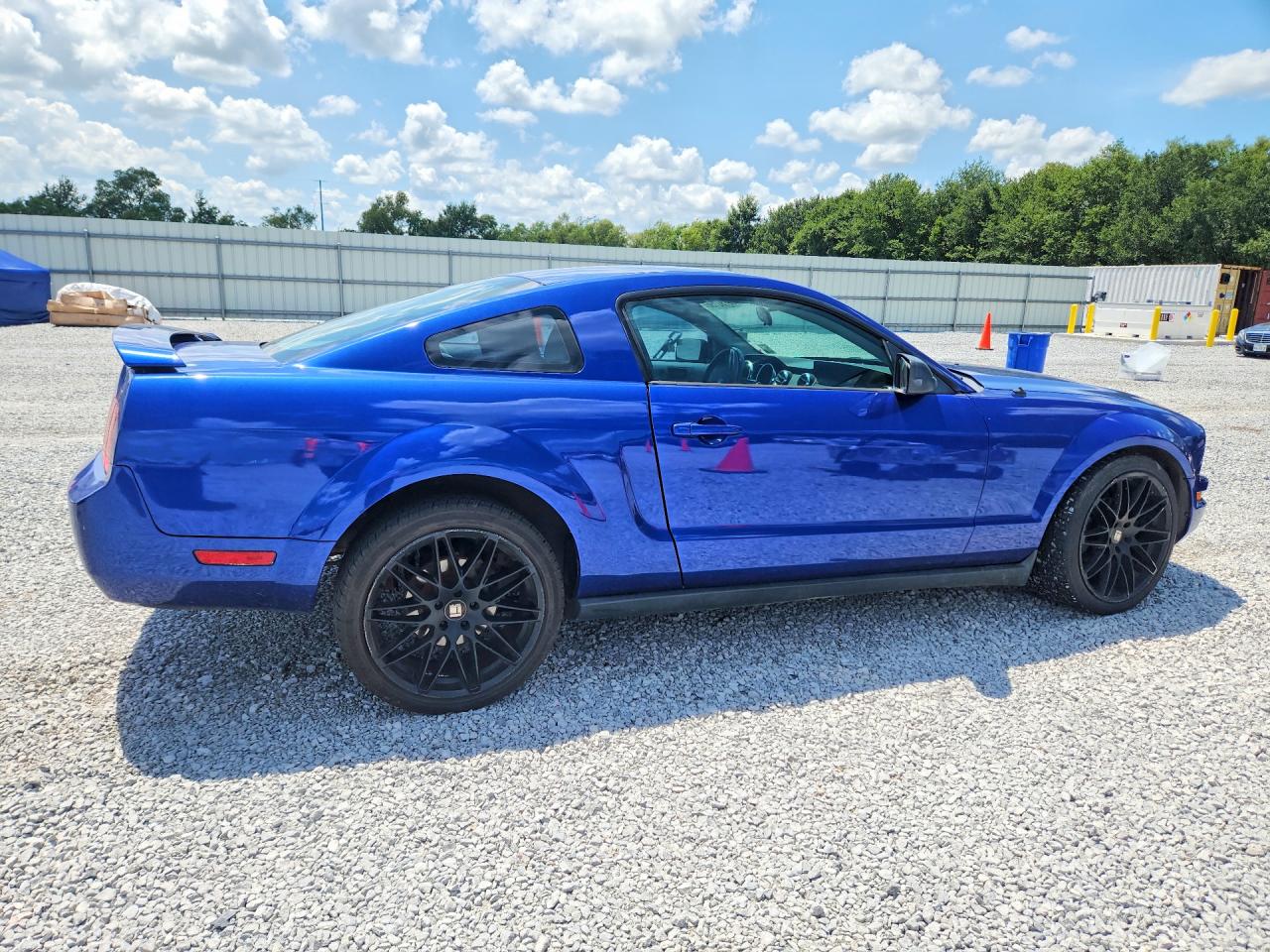 2006 Ford Mustang Blue vin: 1ZVFT80N765159778