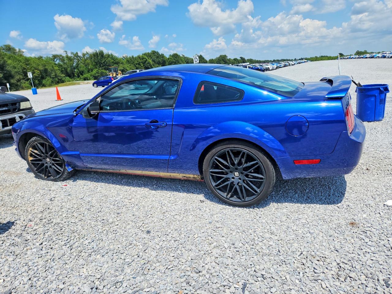 2006 Ford Mustang Blue vin: 1ZVFT80N765159778