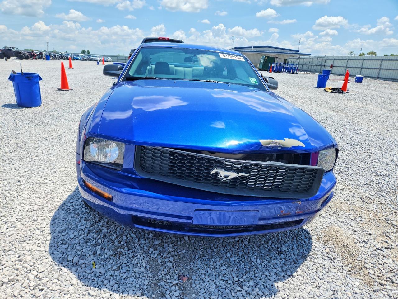 2006 Ford Mustang Blue vin: 1ZVFT80N765159778