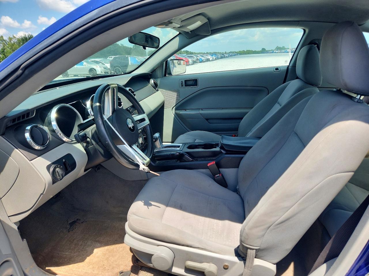 2006 Ford Mustang Blue vin: 1ZVFT80N765159778