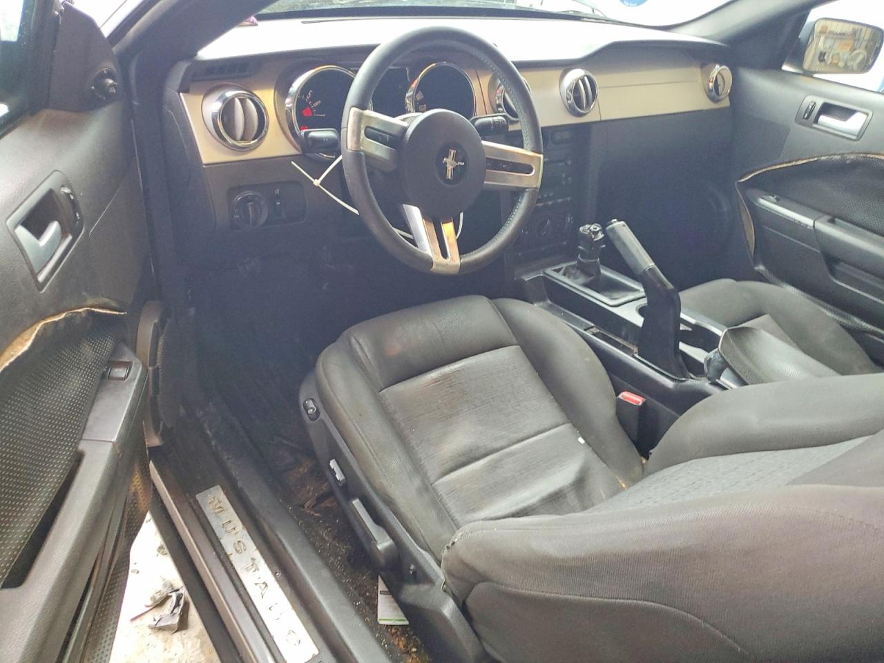 2006 Ford Mustang Silver vin: 1ZVFT80N765175379