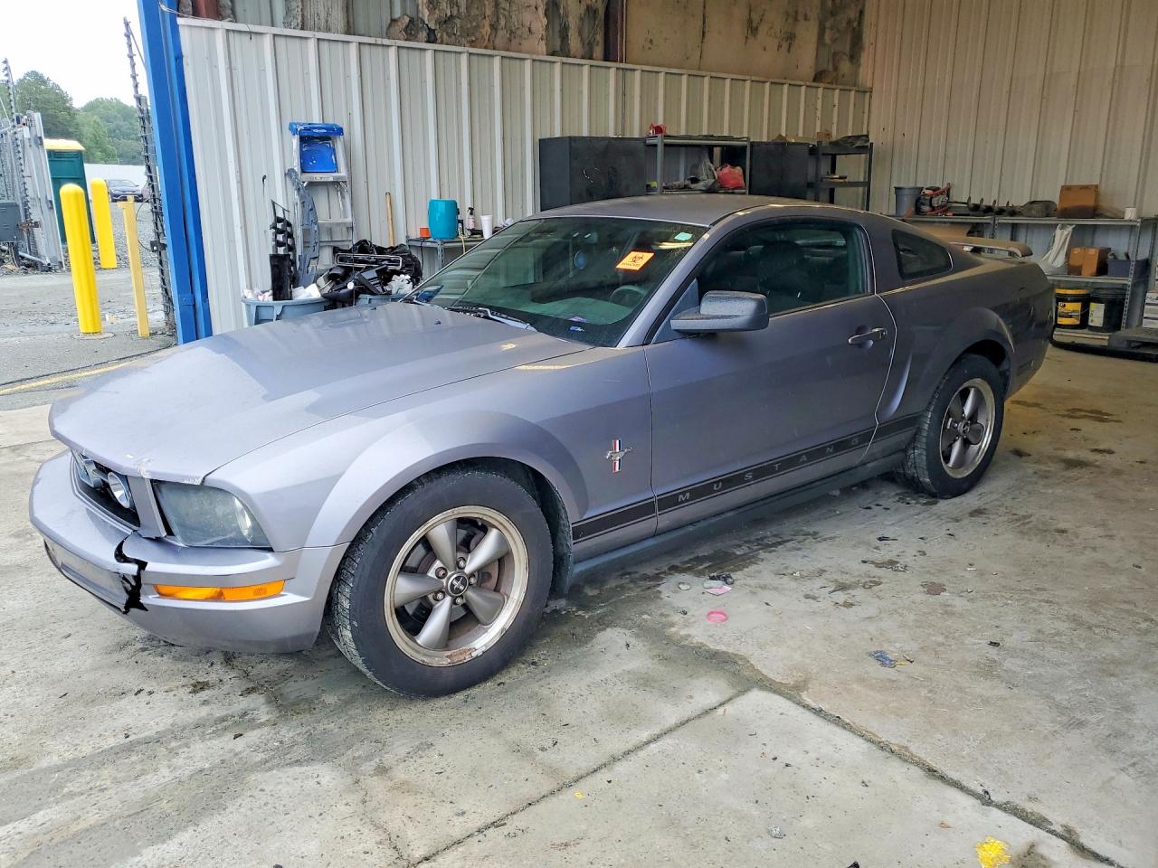 2006 Ford Mustang Silver vin: 1ZVFT80N765175379