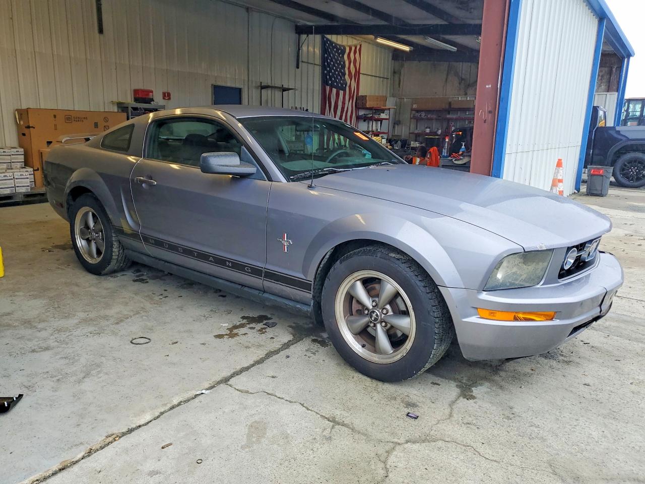 2006 Ford Mustang Silver vin: 1ZVFT80N765175379