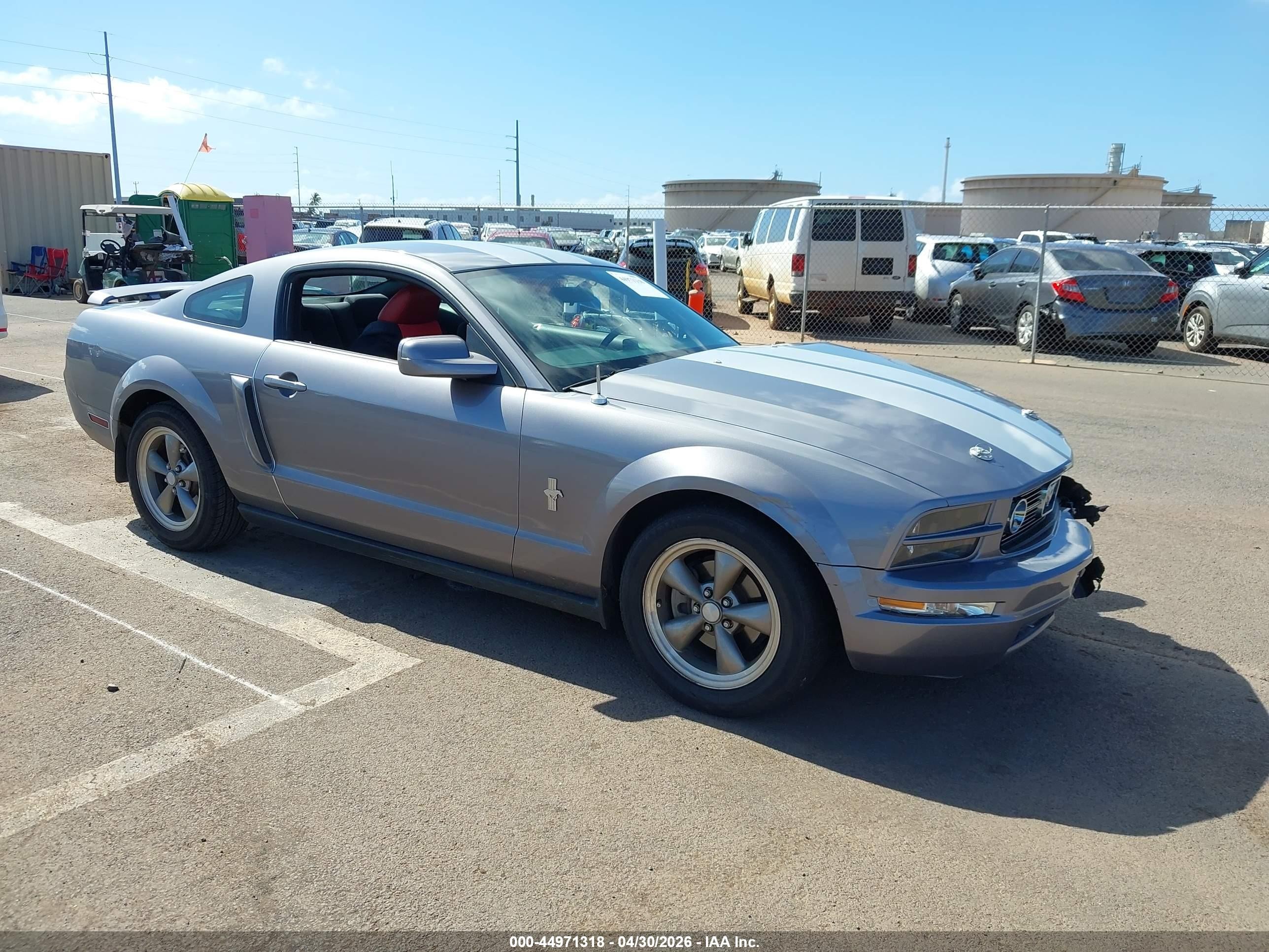 2006 Ford Mustang V6 Gray vin: 1ZVFT80N765261064