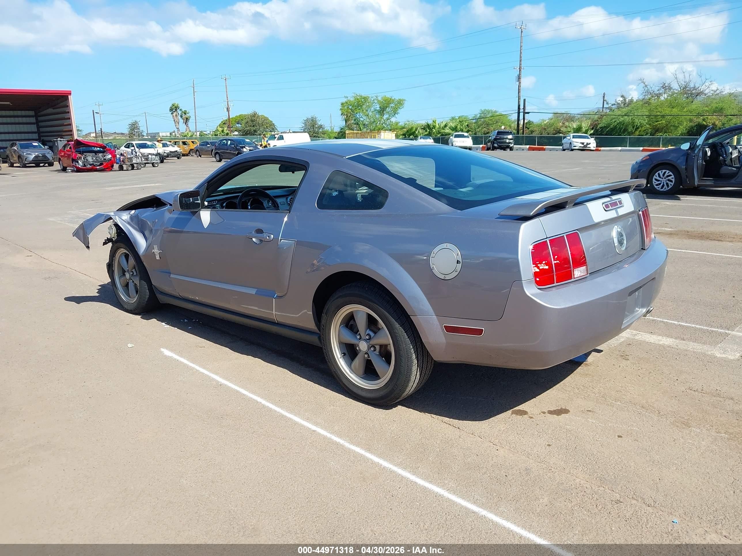 2006 Ford Mustang V6 Gray vin: 1ZVFT80N765261064