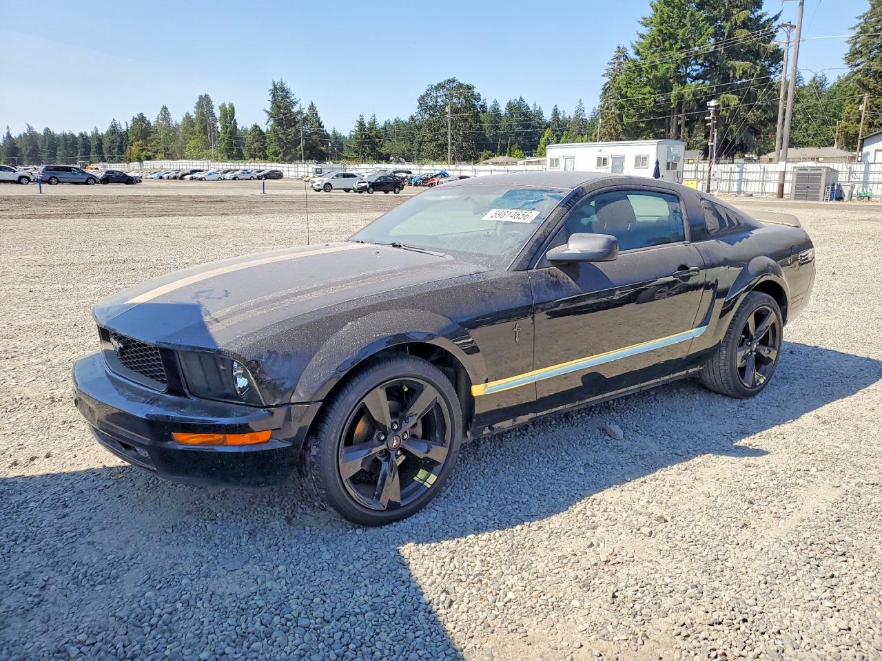 2005 Ford Mustang Черный vin: 1ZVFT80N855188916