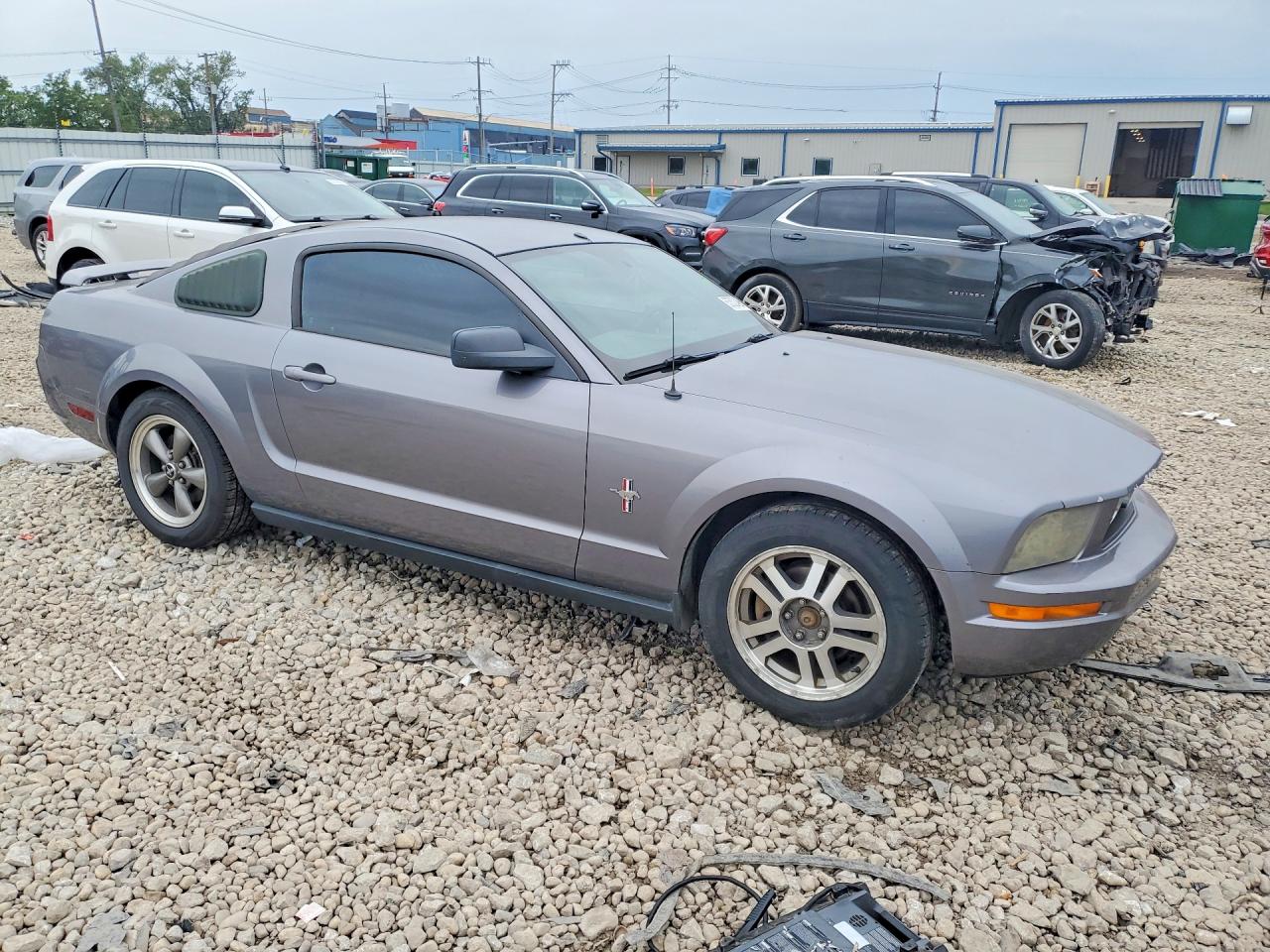 2006 Ford Mustang Серебряный vin: 1ZVFT80N865140057