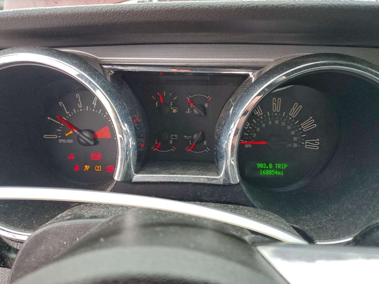 2007 Ford Mustang Красный vin: 1ZVFT80N875337537