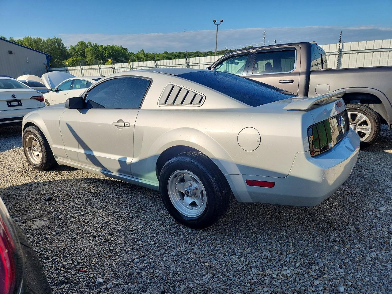 2005 Ford Mustang Silver vin: 1ZVFT80N955188682