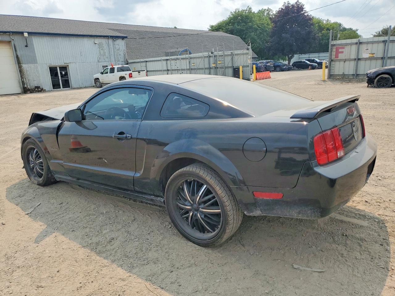 2005 Ford Mustang Black vin: 1ZVFT80N955206954