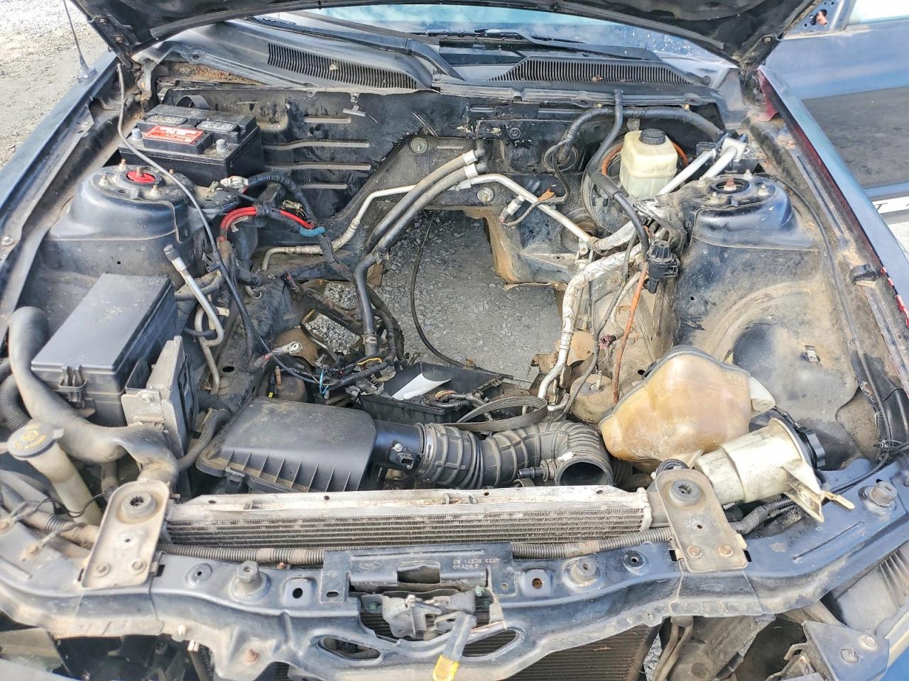 2006 Ford Mustang Черный vin: 1ZVFT80N965101459
