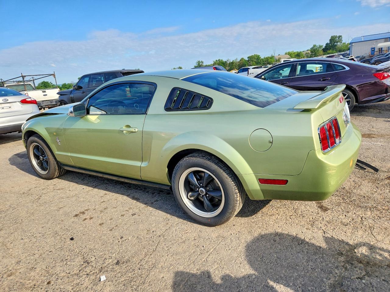 2006 Ford Mustang Green vin: 1ZVFT80N965102384