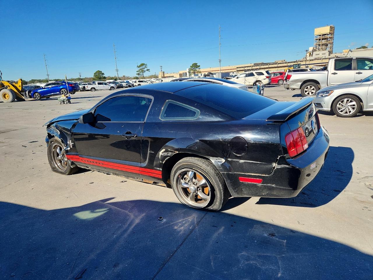 2006 Ford Mustang Black vin: 1ZVFT80N965157675