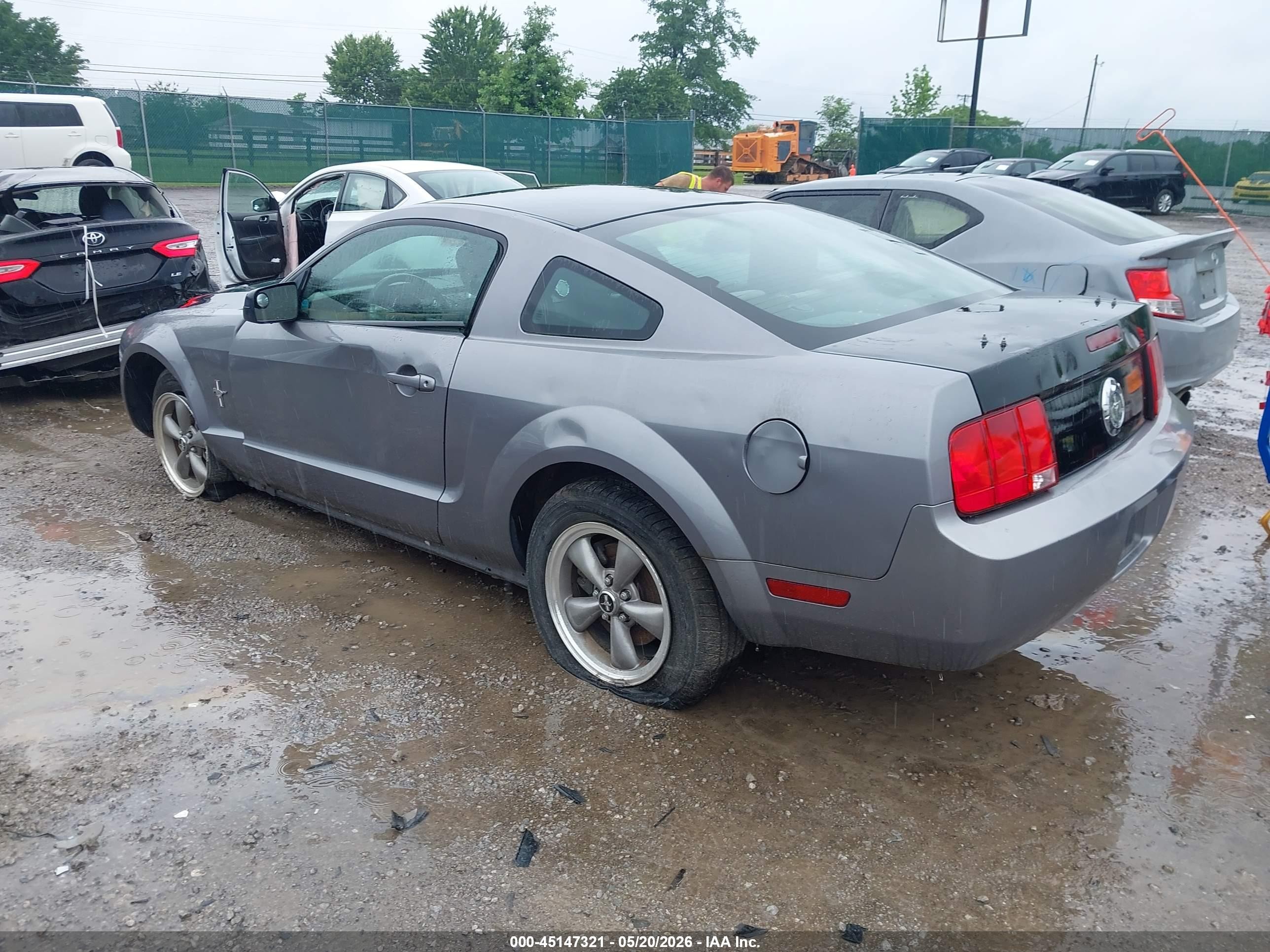 2006 Ford Mustang V6 Silver vin: 1ZVFT80N965205935