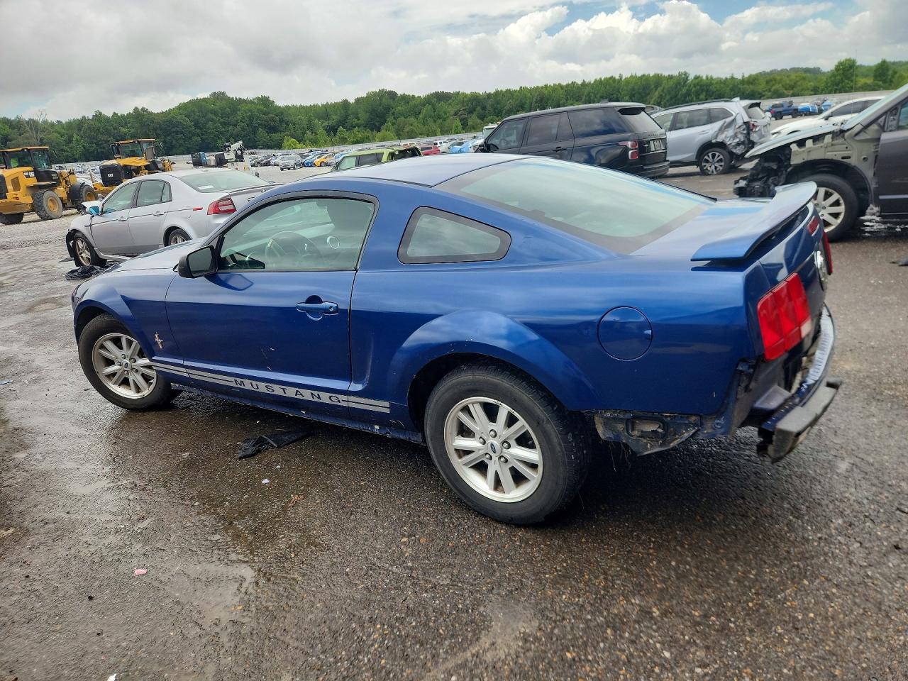2006 Ford Mustang Blue vin: 1ZVFT80N965210309
