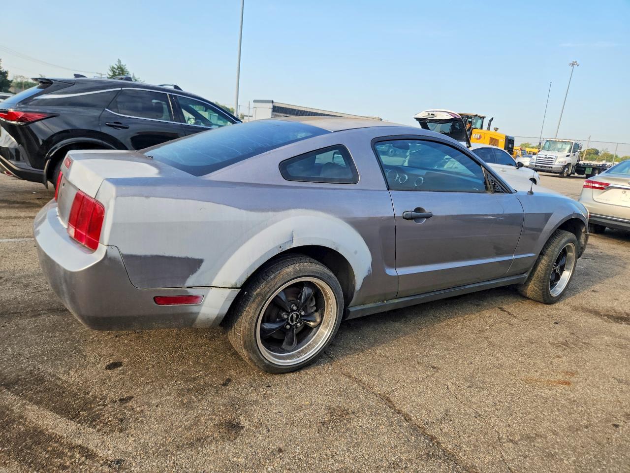 2006 Ford Mustang Gray vin: 1ZVFT80N965247571