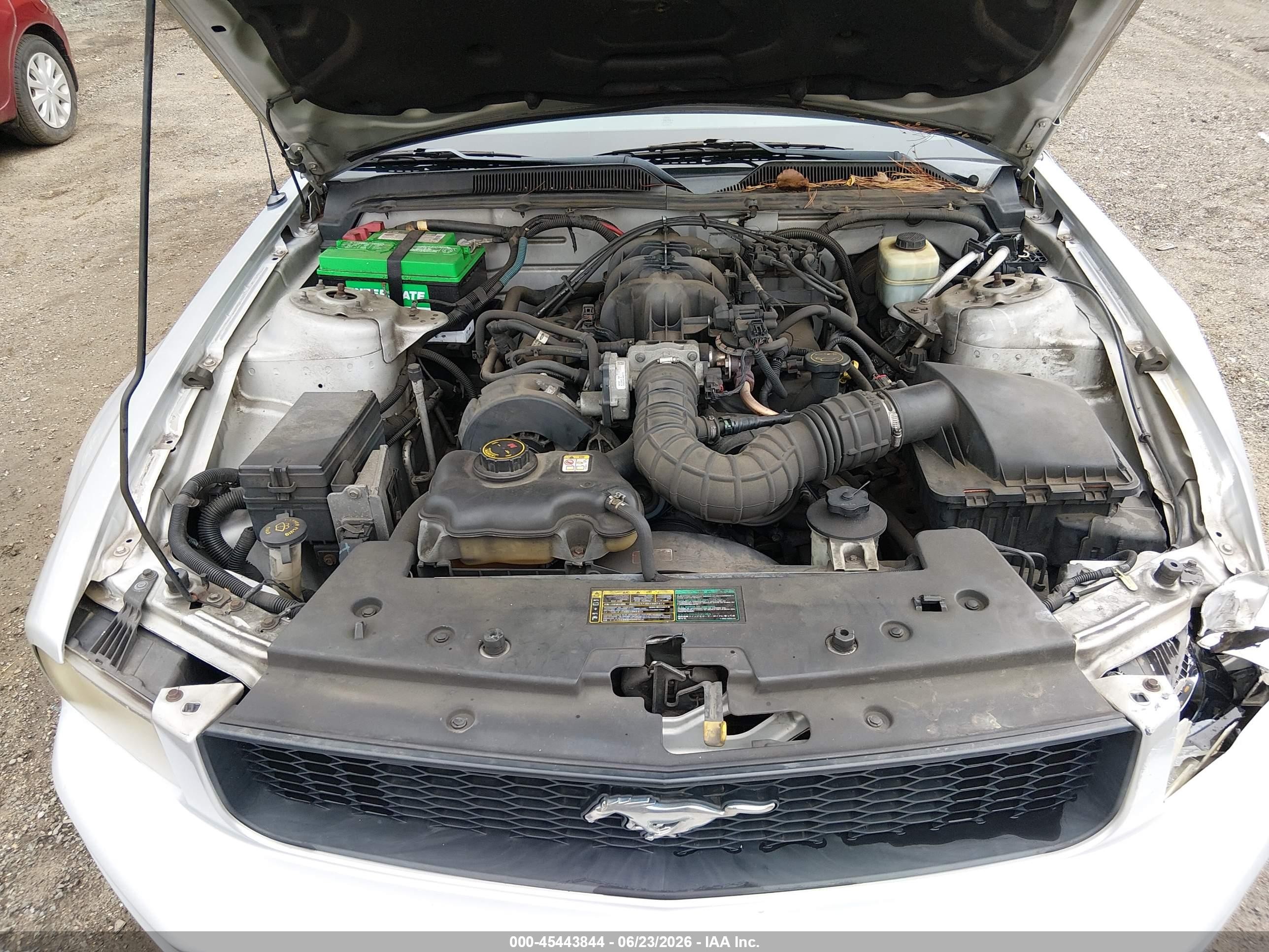 2005 Ford Mustang   Gray vin: 1ZVFT80NX55187962