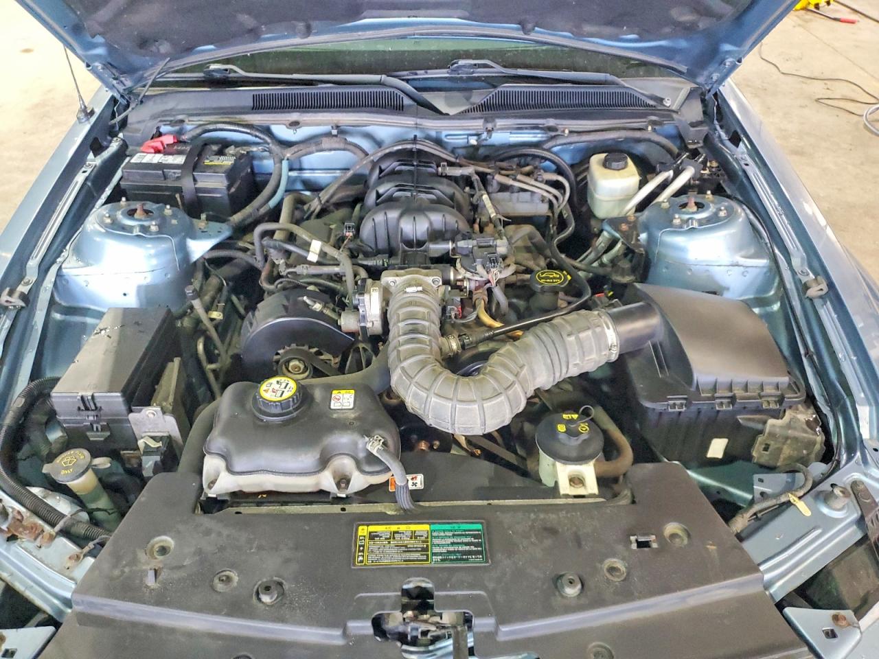 2005 Ford Mustang Синий vin: 1ZVFT80NX55228946