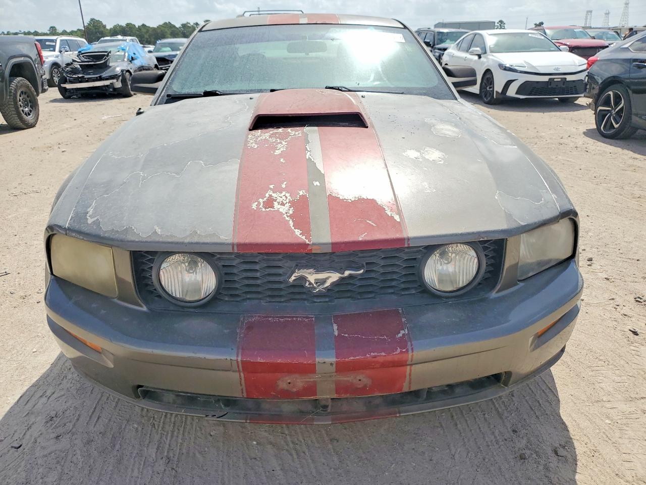 2005 Ford Mustang Gt Gray vin: 1ZVFT82H055119130