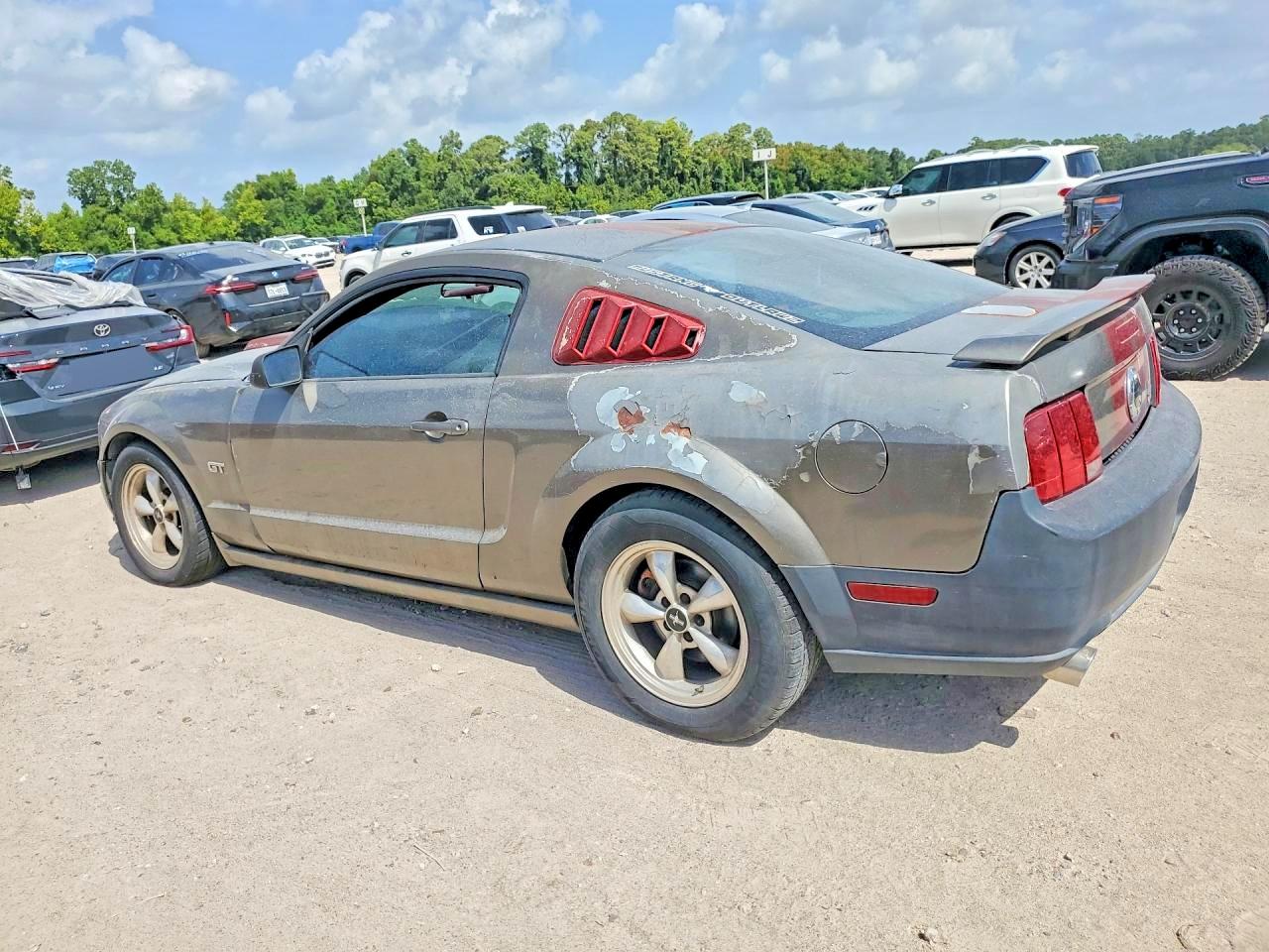 2005 Ford Mustang Gt Gray vin: 1ZVFT82H055119130