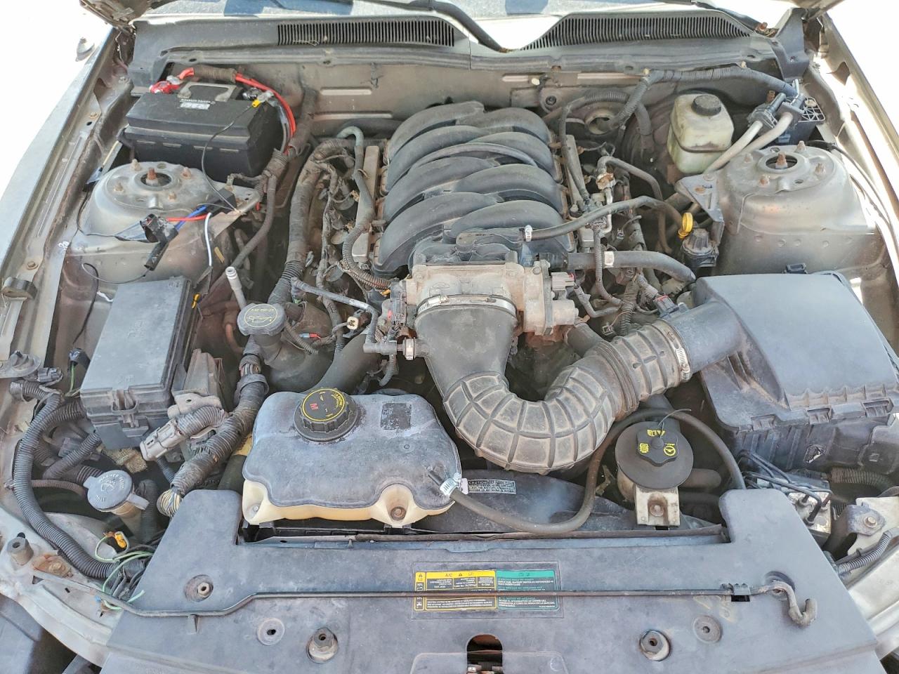 2005 Ford Mustang Gt Gray vin: 1ZVFT82H055119130