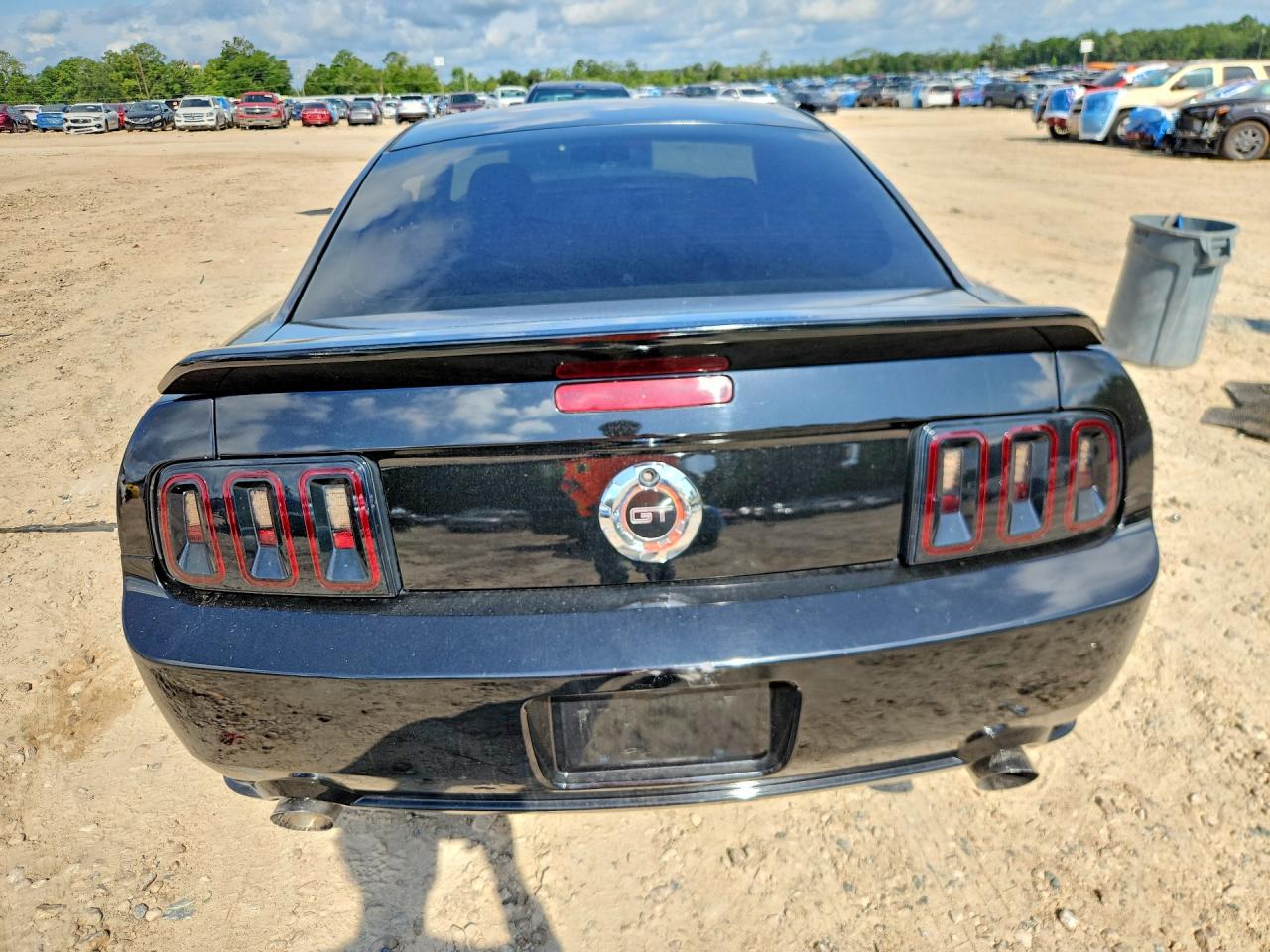 2006 Ford Mustang Gt Черный vin: 1ZVFT82H065222405