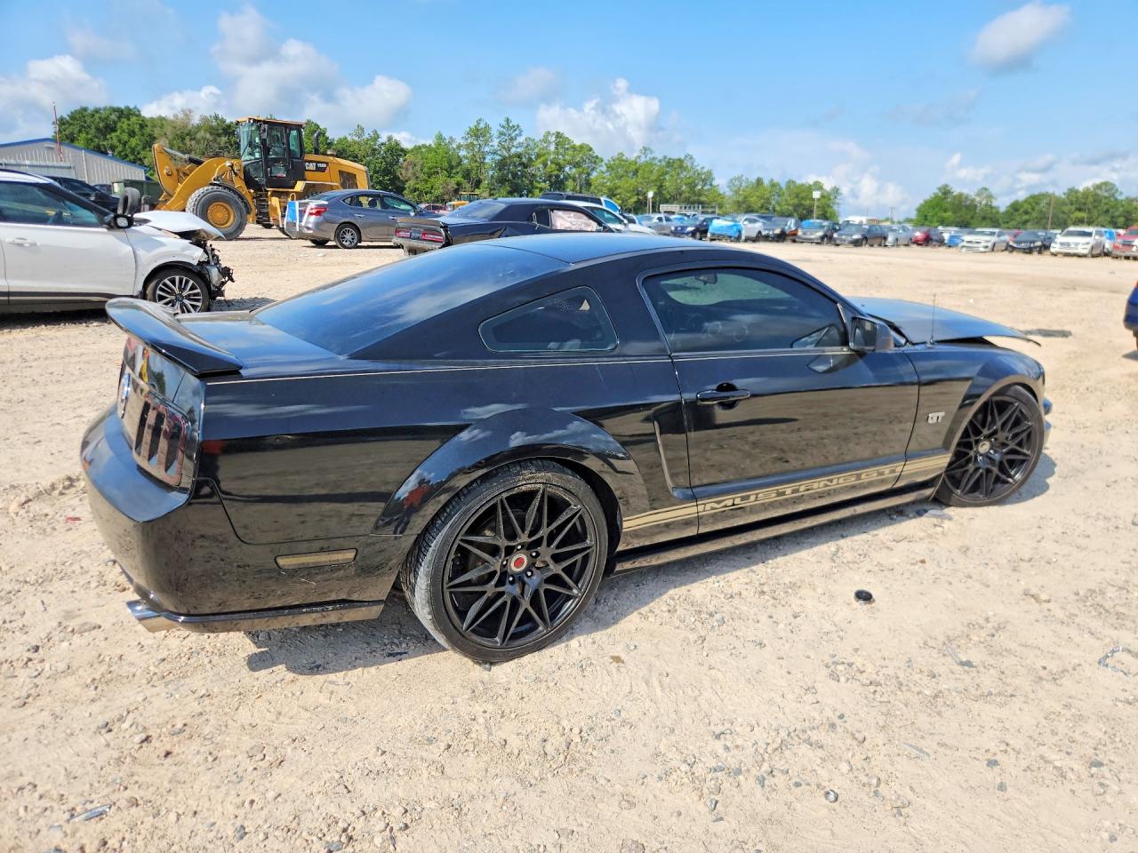 2006 Ford Mustang Gt Черный vin: 1ZVFT82H065222405