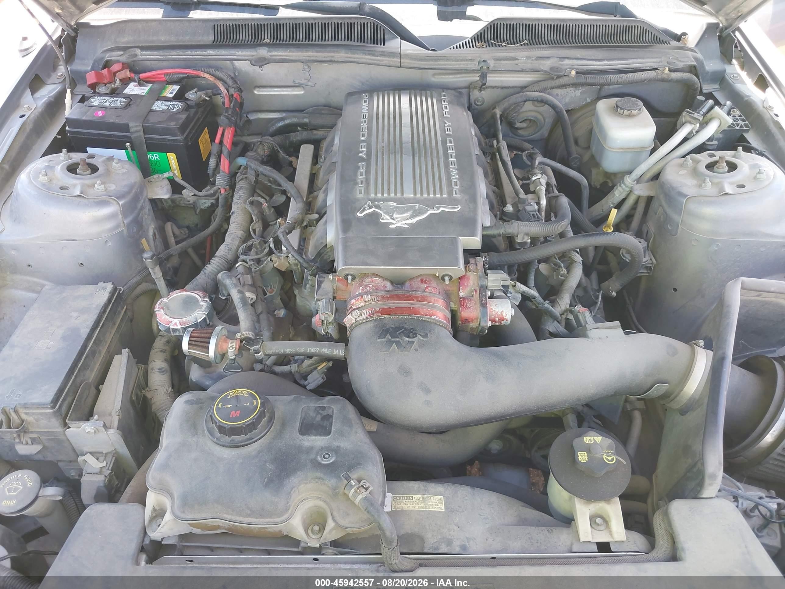 2007 Ford Mustang Gt Deluxe/gt Premium Серый vin: 1ZVFT82H075242672