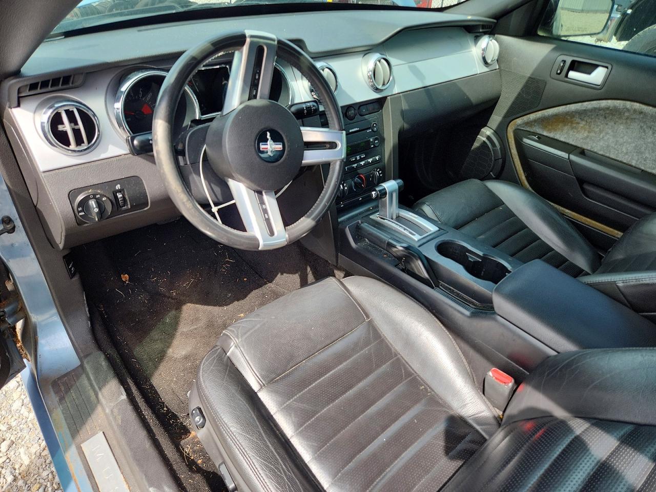 2005 Ford Mustang Gt Blue vin: 1ZVFT82H155103714