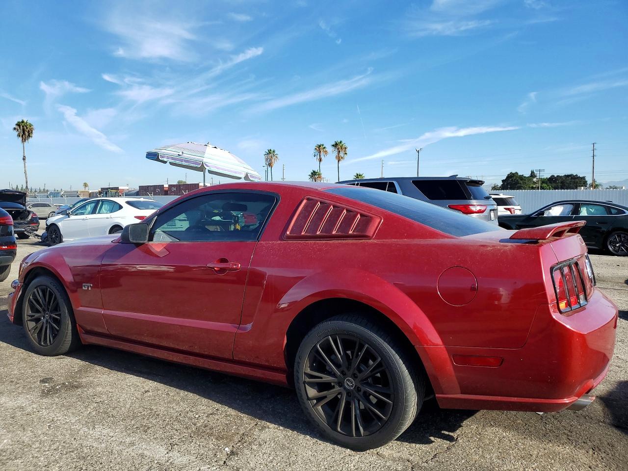 2006 Ford Mustang Gt Красный vin: 1ZVFT82H165194310