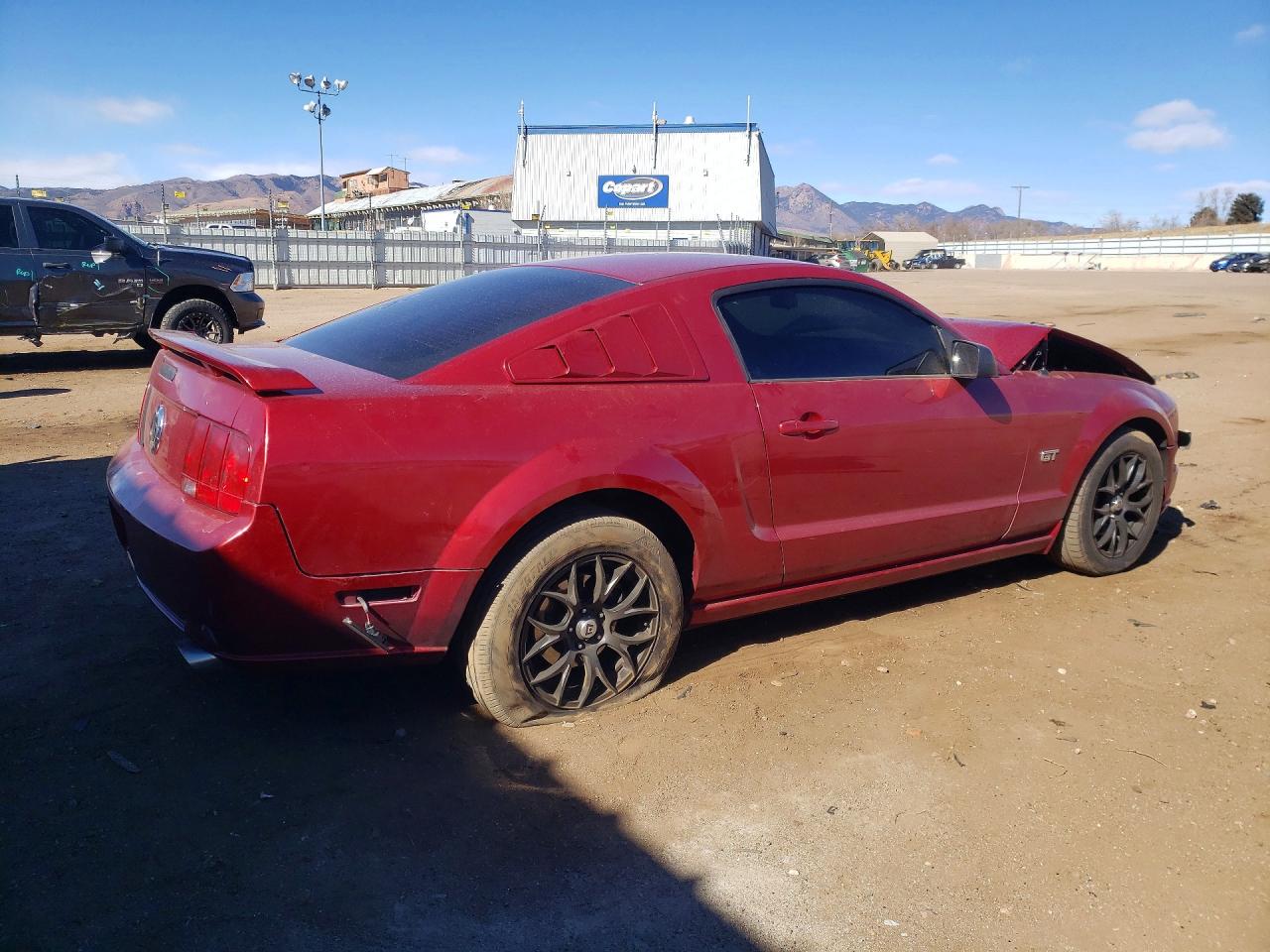 2006 Ford Mustang Gt Red vin: 1ZVFT82H165239133