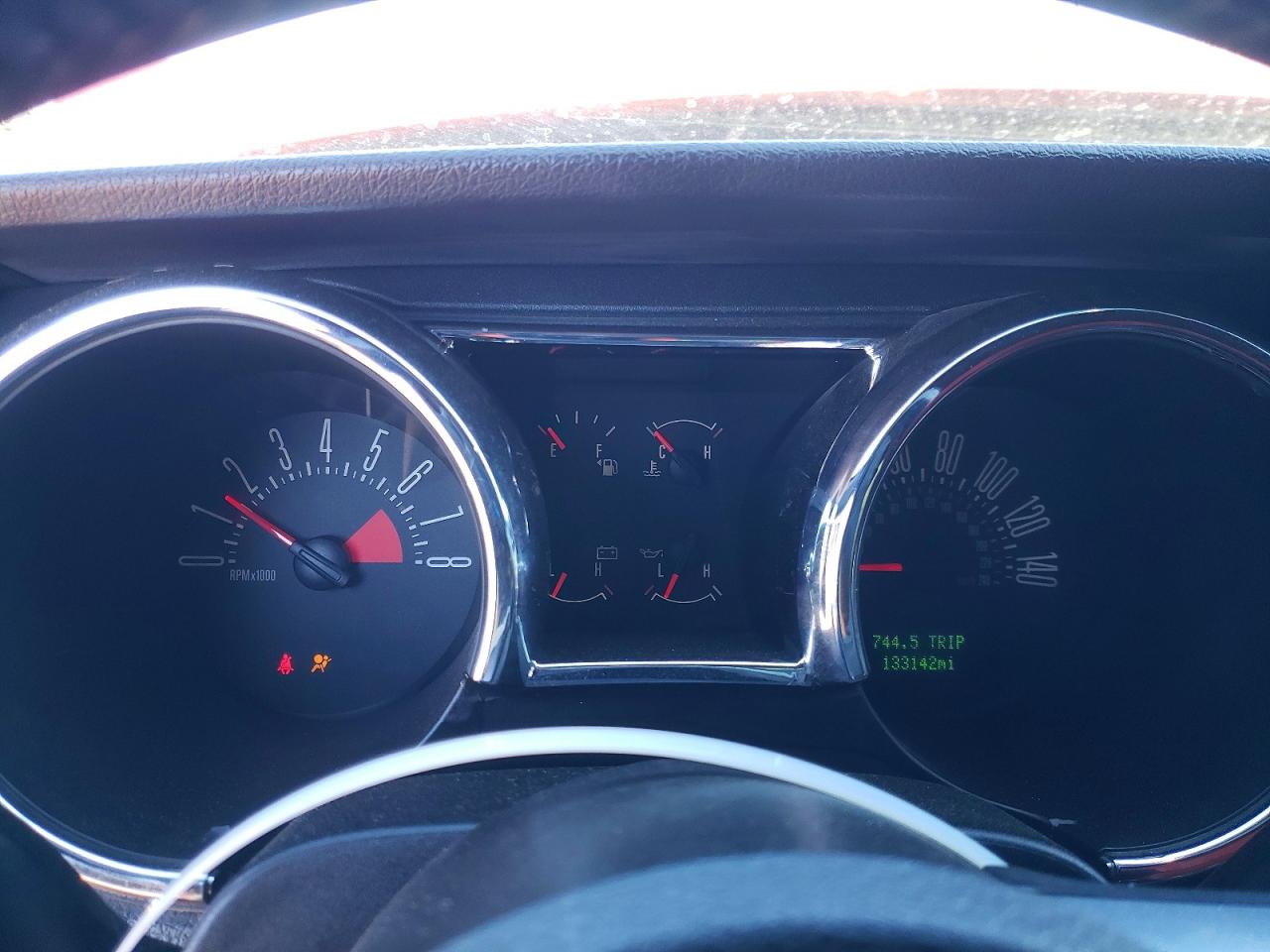 2006 Ford Mustang Gt Red vin: 1ZVFT82H165239133