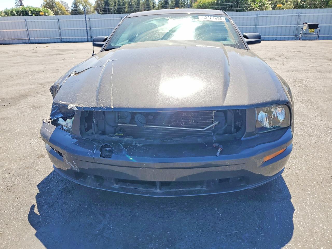 2007 Ford Mustang Gt Угольный vin: 1ZVFT82H175317573