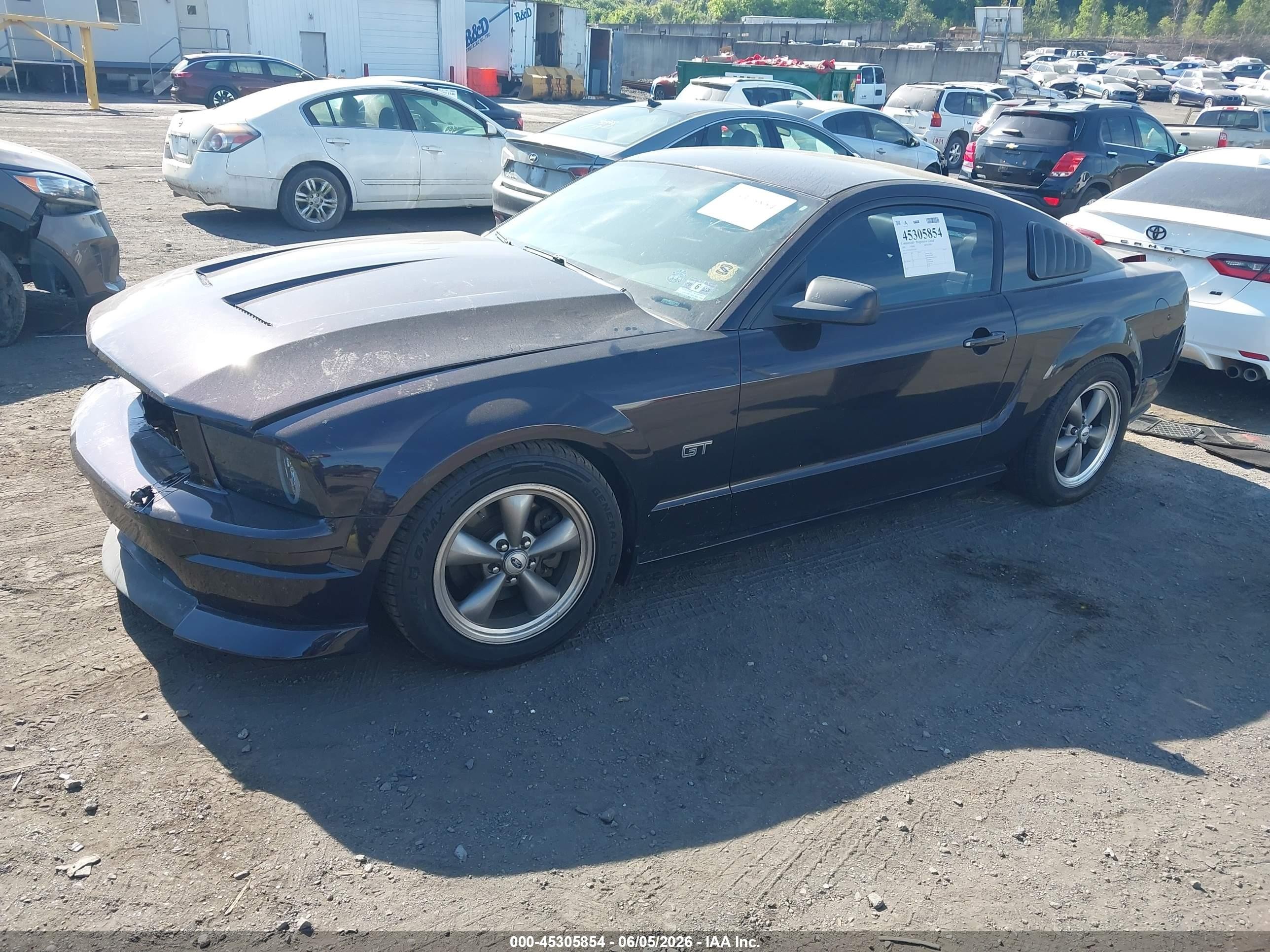 2005 Ford Mustang Gt Deluxe/gt Premium Фиолетовый vin: 1ZVFT82H255251158