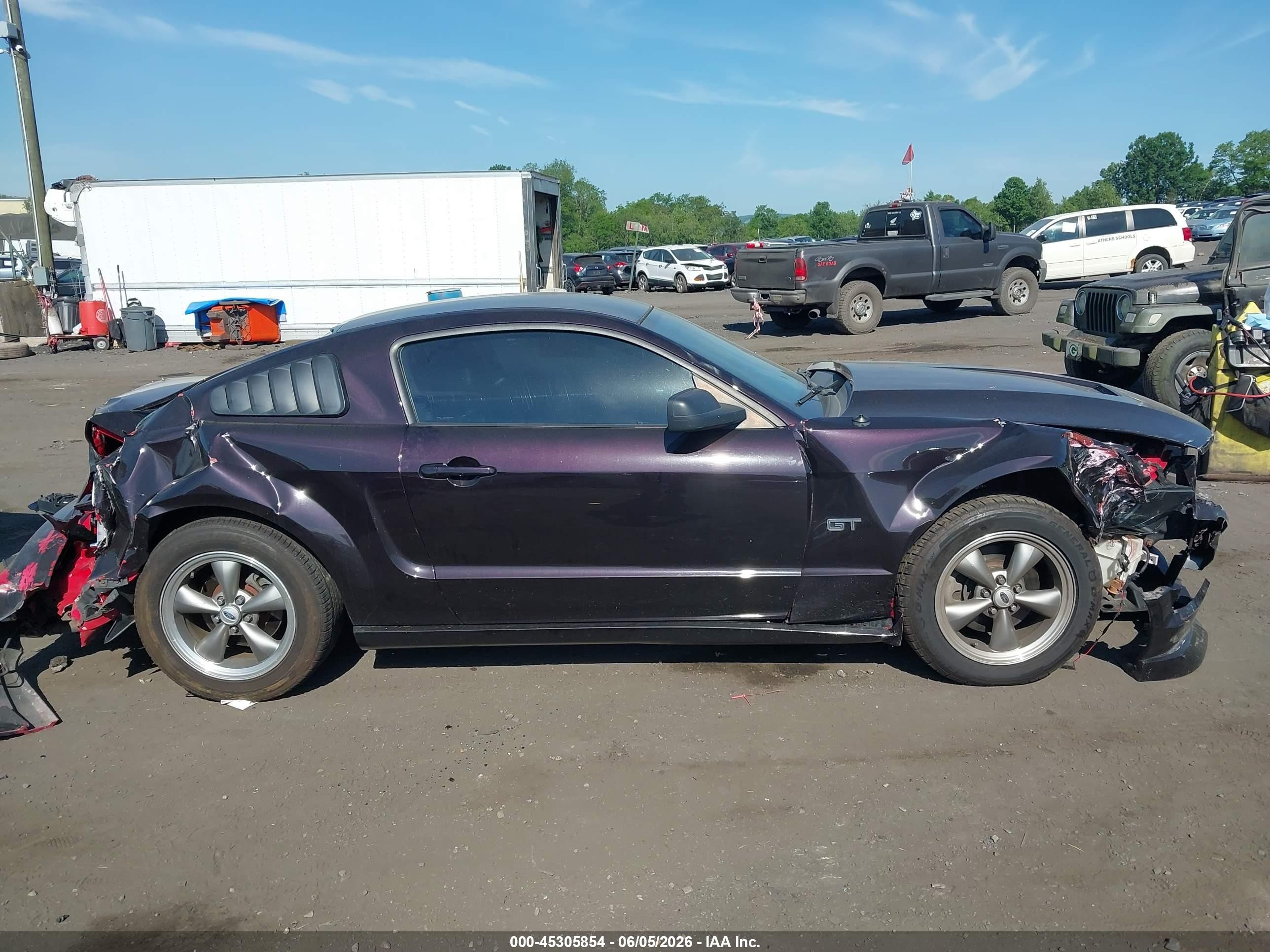 2005 Ford Mustang Gt Deluxe/gt Premium Фиолетовый vin: 1ZVFT82H255251158