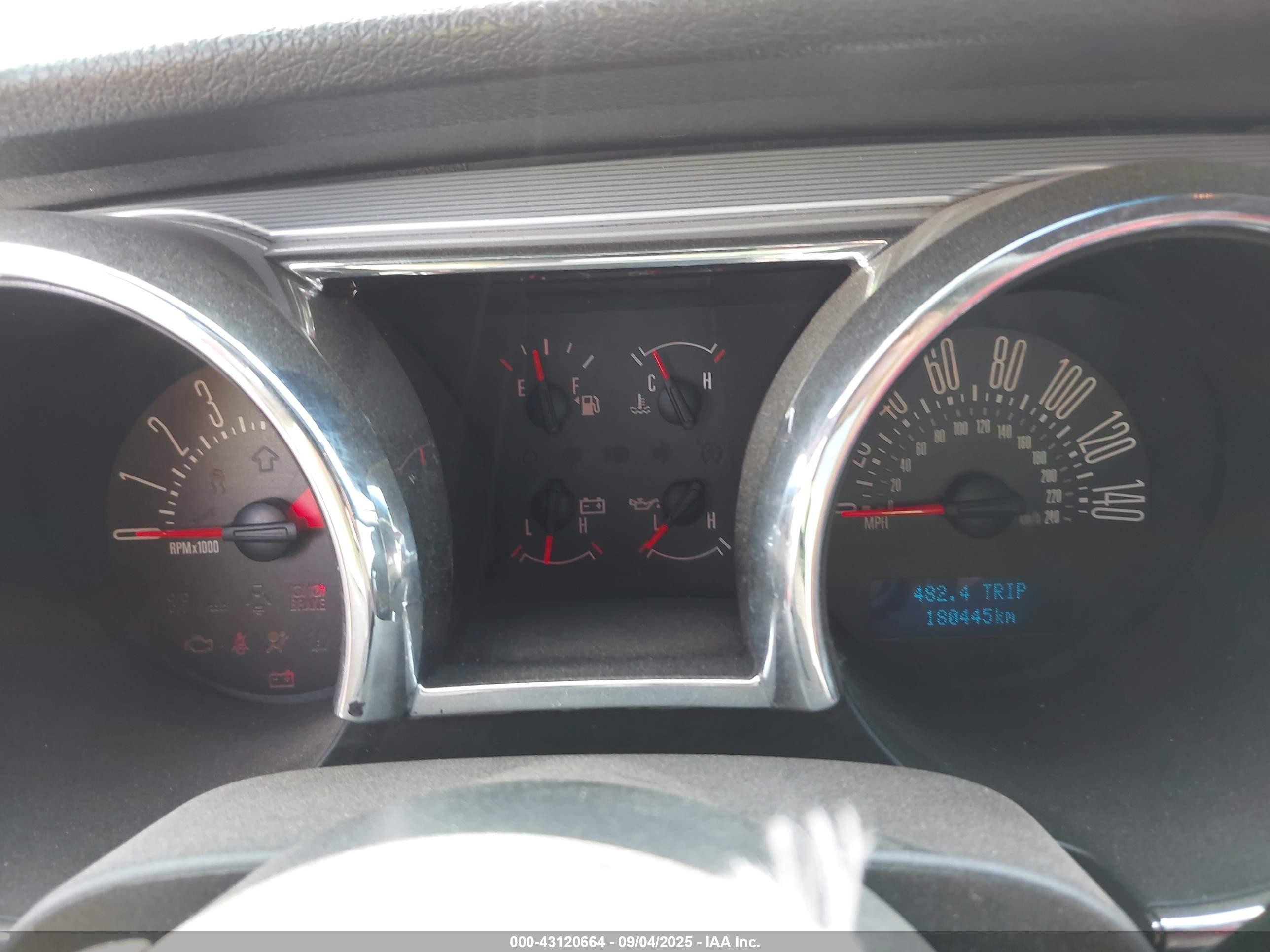 2006 Ford Mustang Gt Red vin: 1ZVFT82H265164720