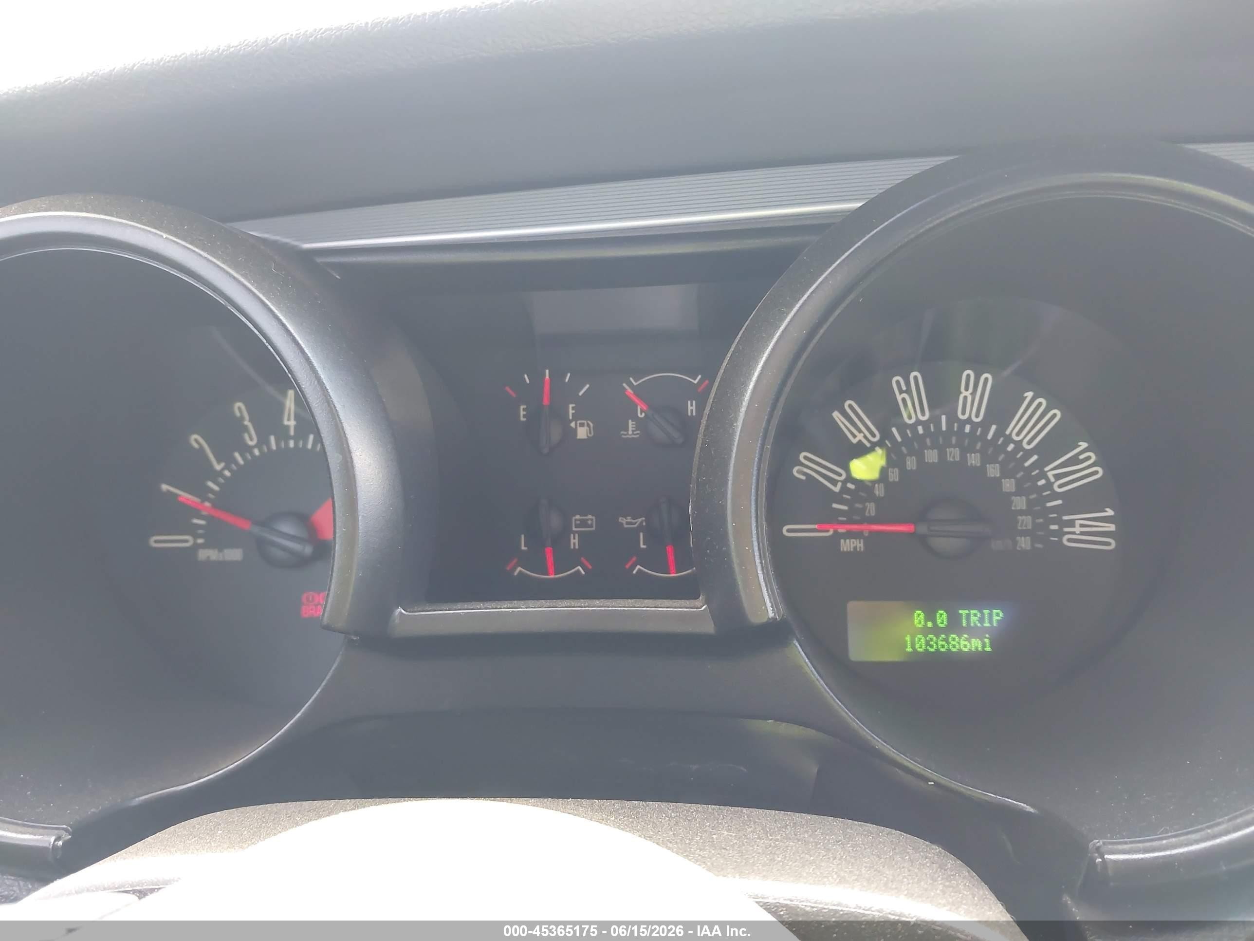 2006 Ford Mustang Gt Yellow vin: 1ZVFT82H265190654