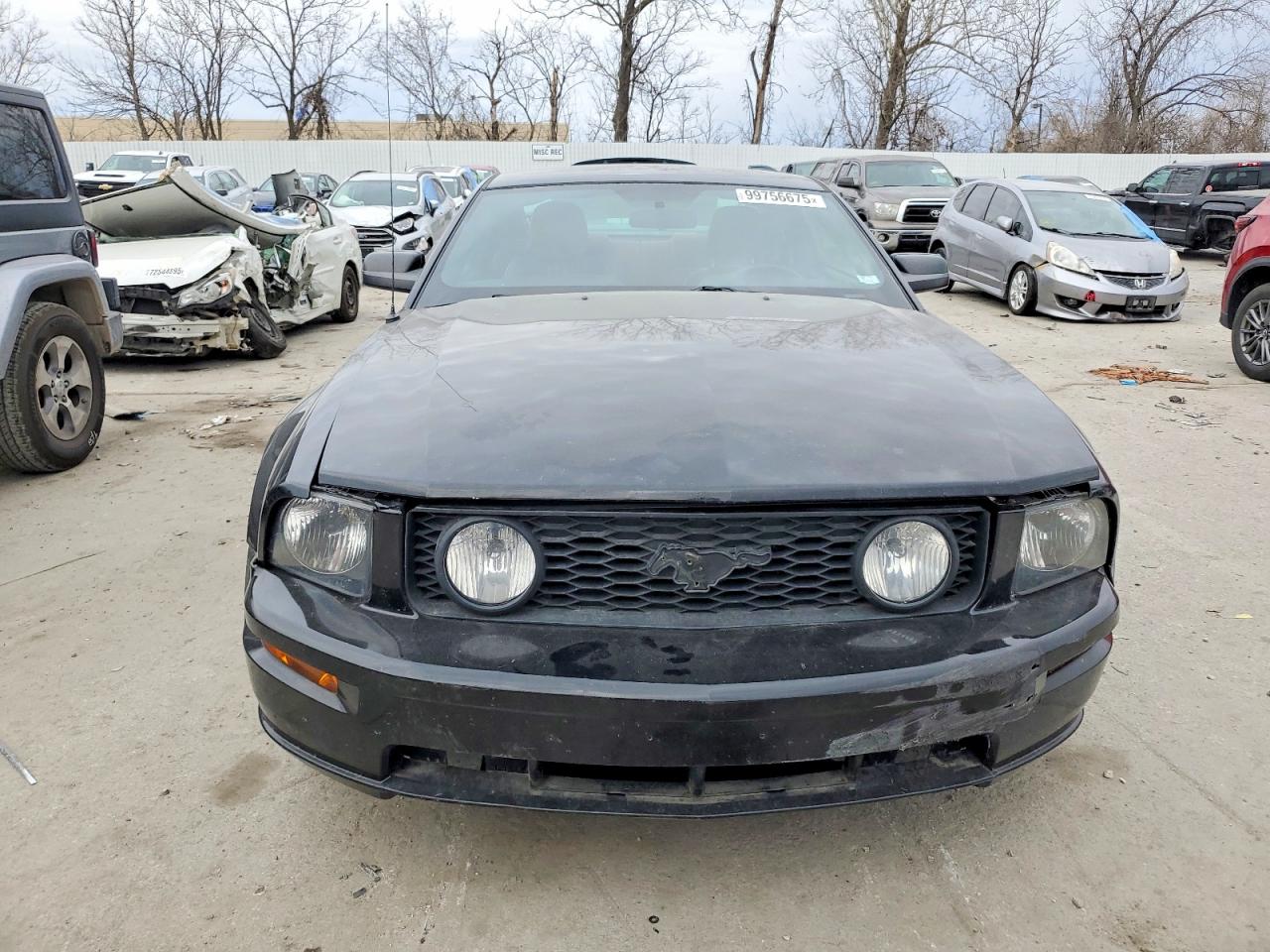 2006 Ford Mustang Gt Black vin: 1ZVFT82H265231560