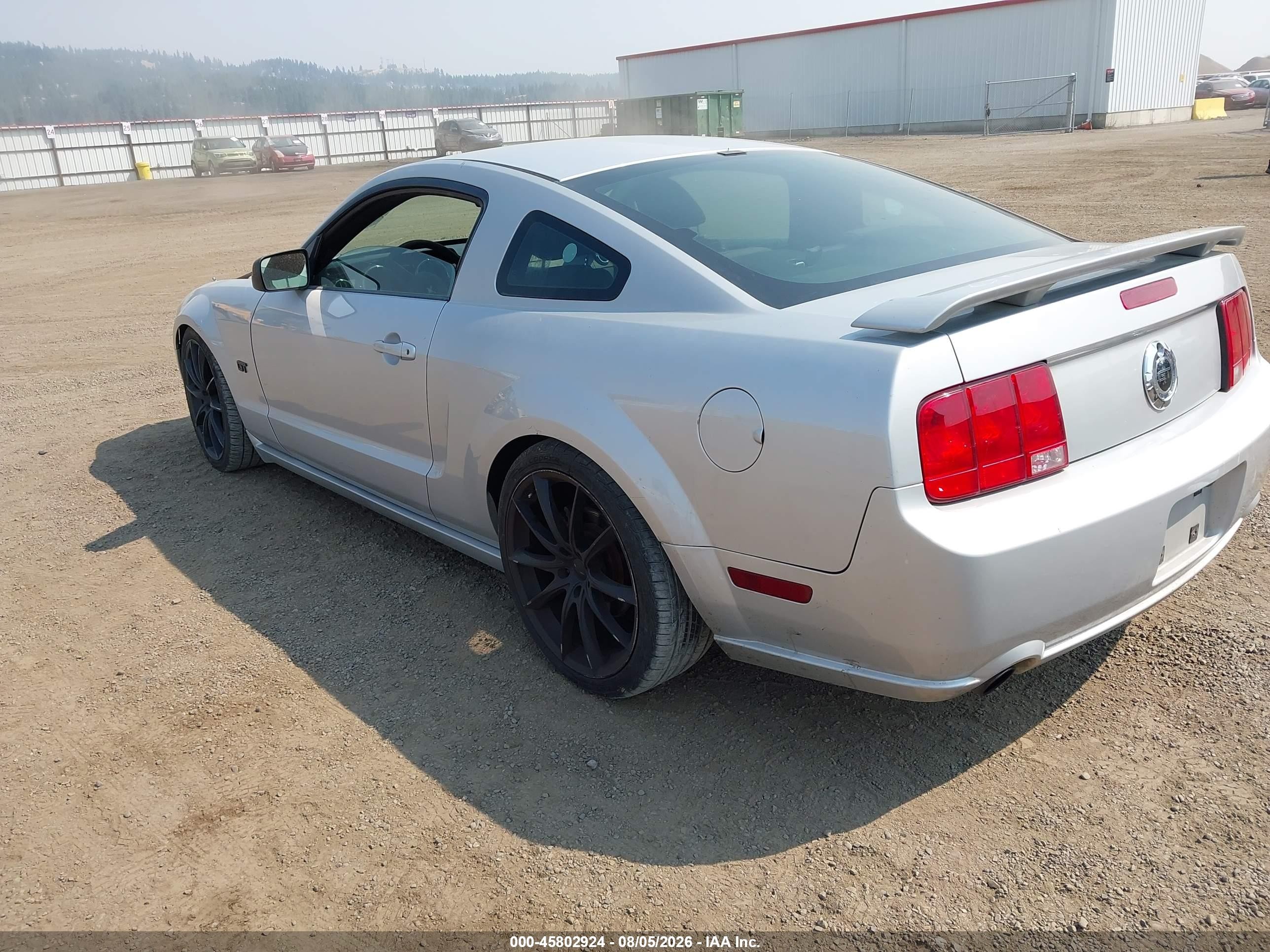 2006 Ford Mustang Gt Silver vin: 1ZVFT82H265233132