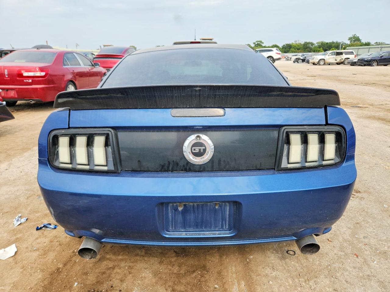 2006 Ford Mustang Gt Blue vin: 1ZVFT82H265258757