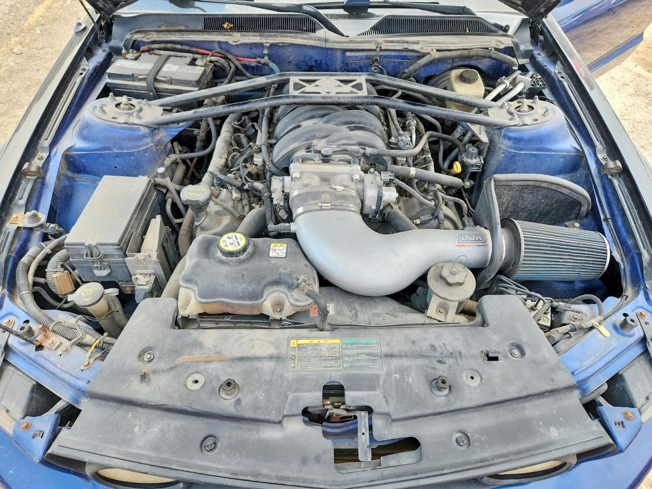 2006 Ford Mustang Gt Blue vin: 1ZVFT82H265258757