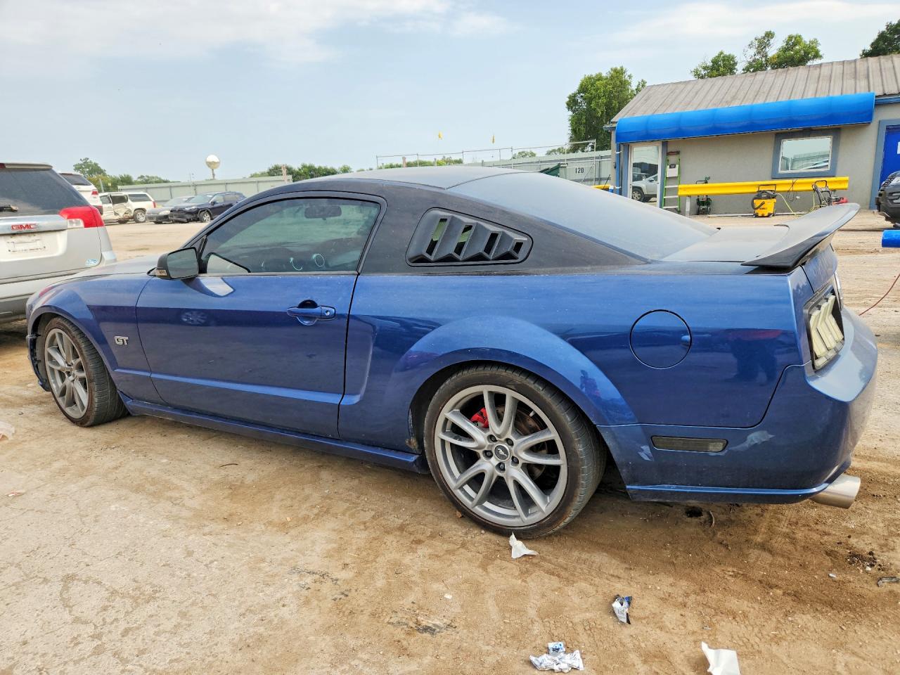 2006 Ford Mustang Gt Blue vin: 1ZVFT82H265258757
