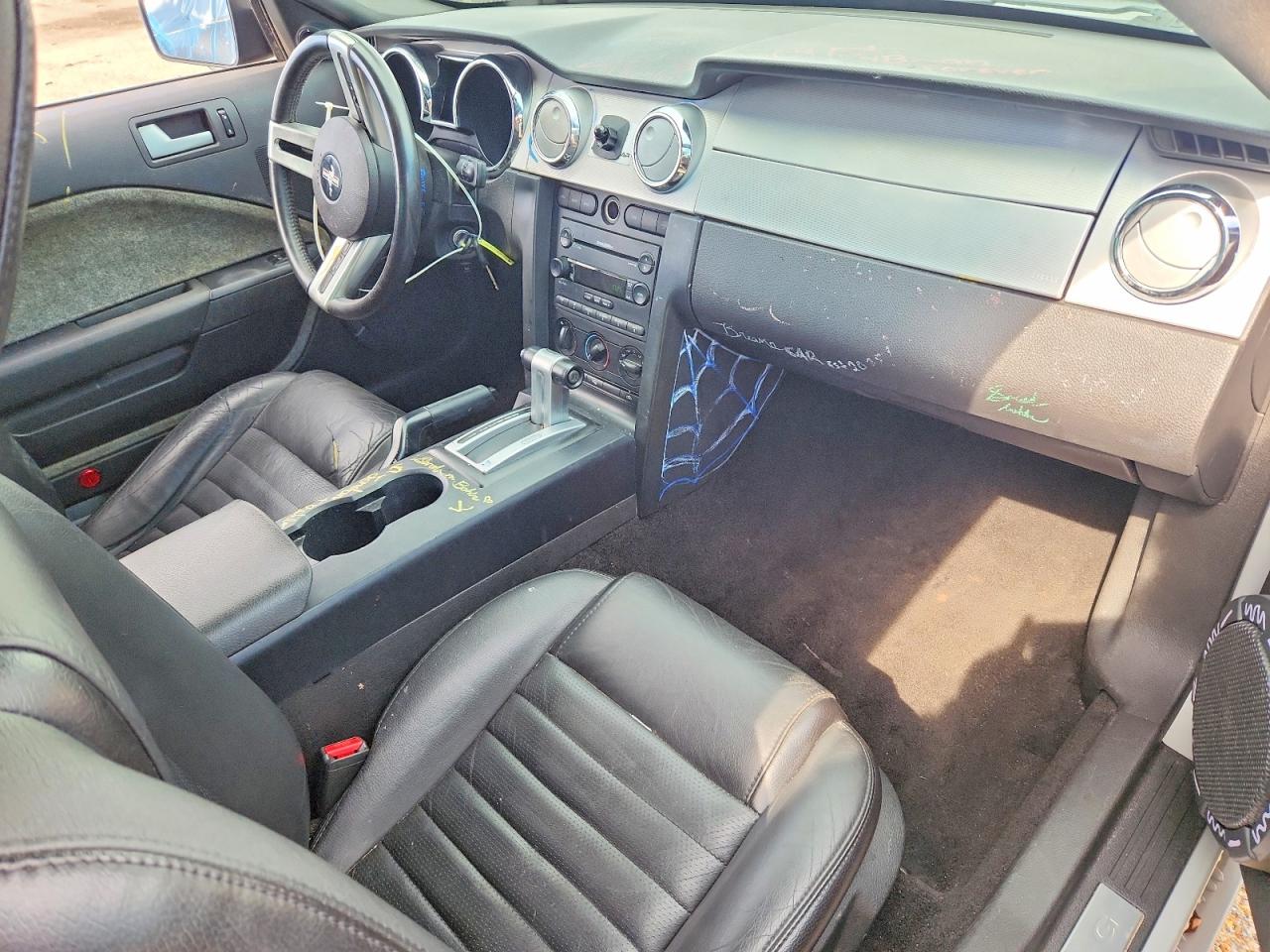 2006 Ford Mustang Gt Silver vin: 1ZVFT82H365252613