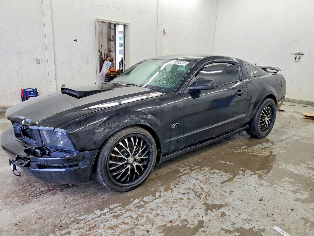 2007 Ford Mustang Gt Black vin: 1ZVFT82H375254928