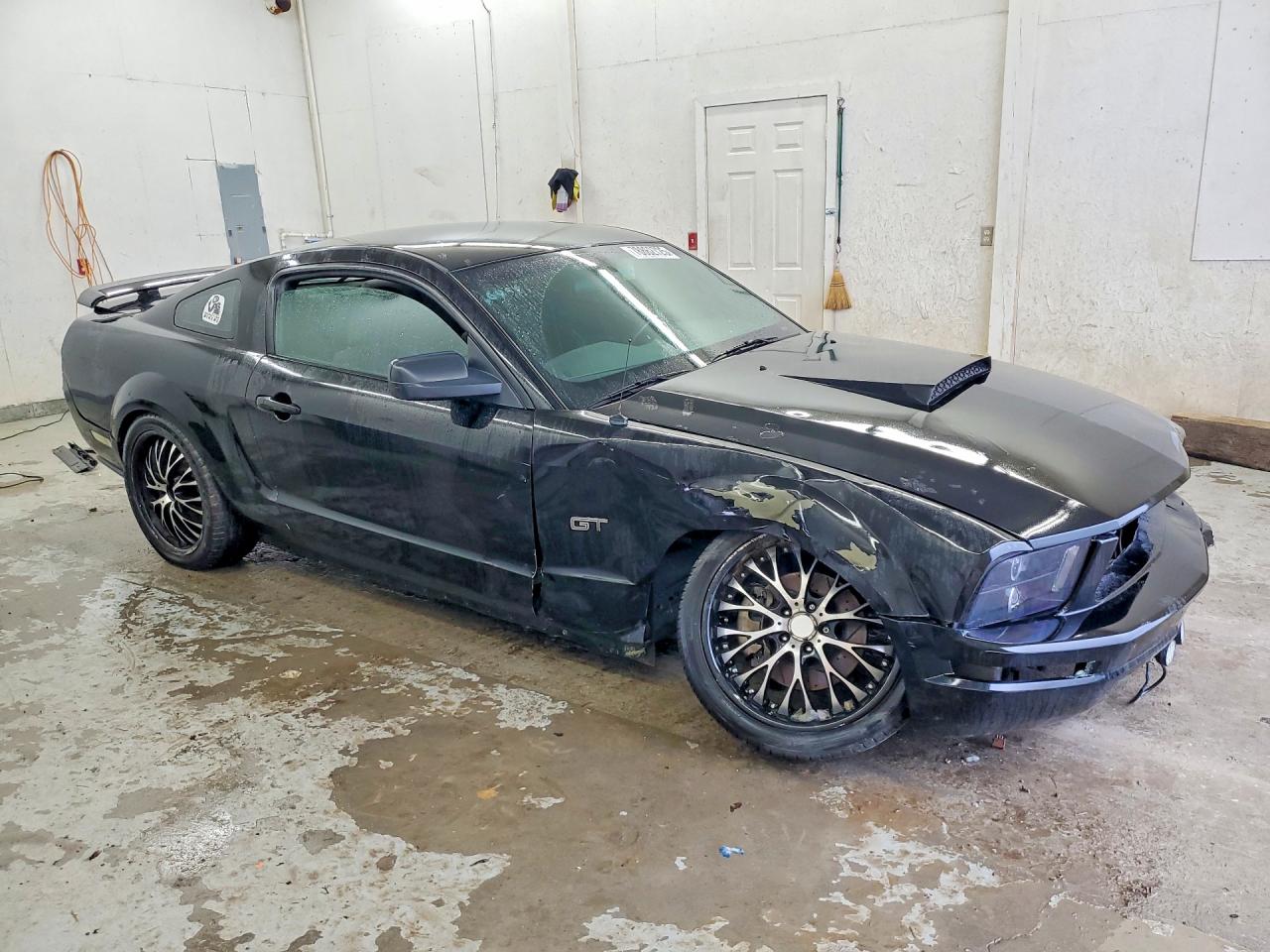 2007 Ford Mustang Gt Black vin: 1ZVFT82H375254928