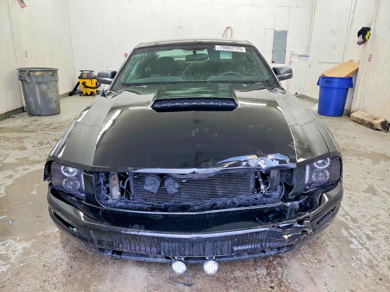 2007 Ford Mustang Gt Black vin: 1ZVFT82H375254928