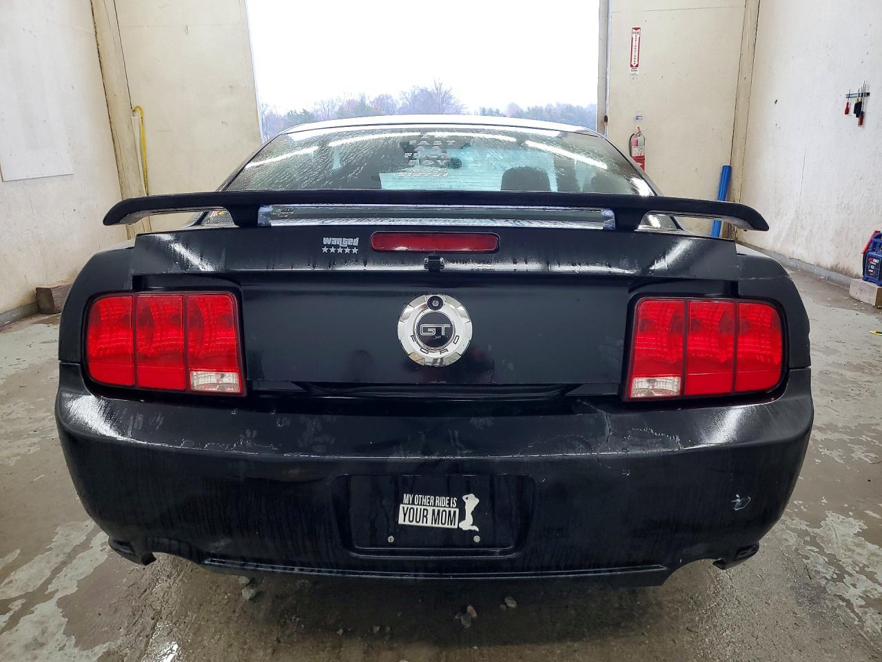 2007 Ford Mustang Gt Black vin: 1ZVFT82H375254928