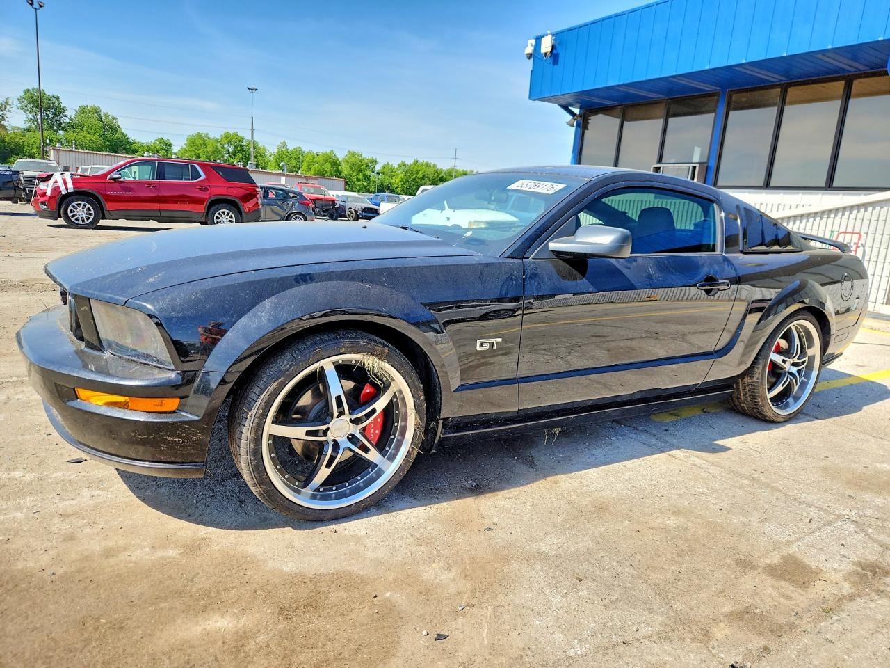 2006 Ford Mustang Gt Black vin: 1ZVFT82H465220947