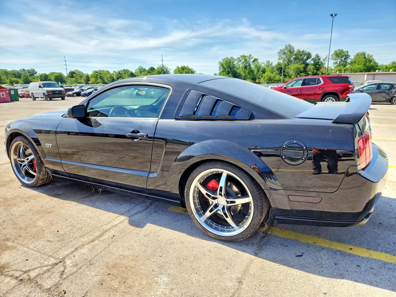 2006 Ford Mustang Gt Black vin: 1ZVFT82H465220947