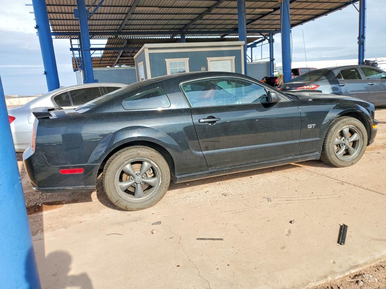 2007 Ford Mustang Gt Black vin: 1ZVFT82H475240181